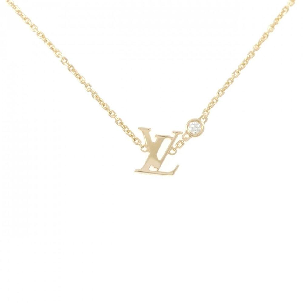 LOUIS VUITTON Gold Necklace